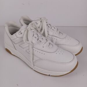 SAS Tour II Walking Shoes Womens 9N Narrow White Leather Lace Up Comfort Casual
